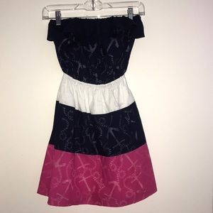 Adorable strapless Lilly Pulitzer dress